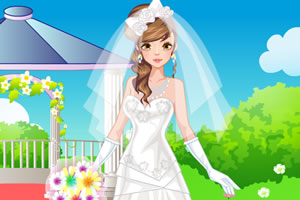 女孩婚纱游戏_婚纱情侣头像(2)